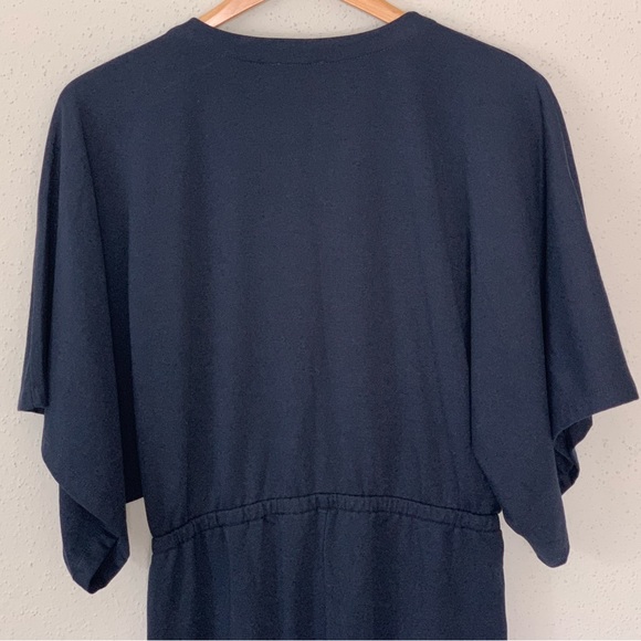 NWT Anthropologie Sundays Elodie High Rise Jumpsuit in Navy/Marin Sz S - Picture 6 of 13